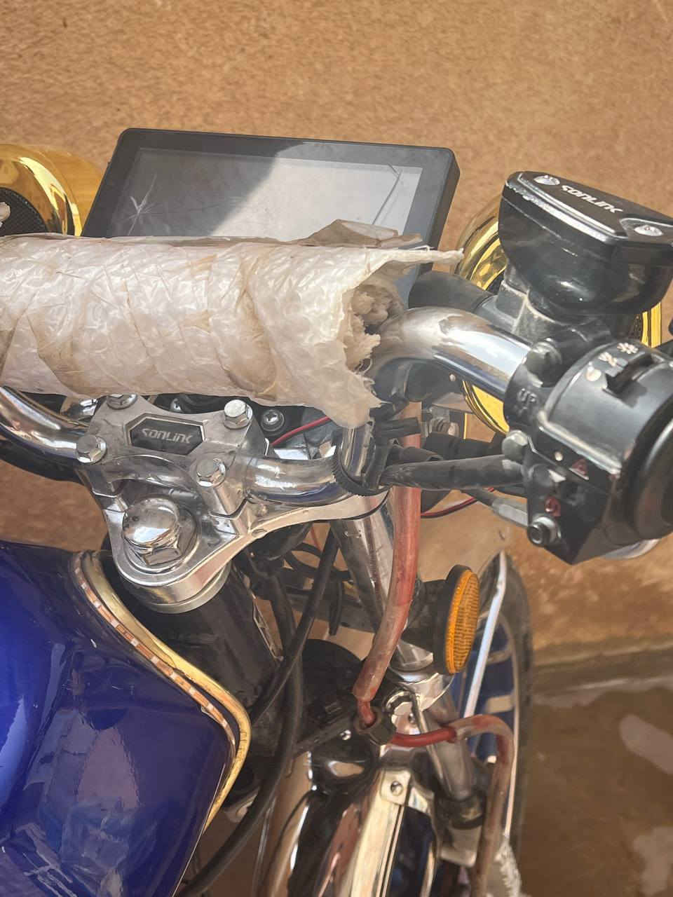 للبيع
دراجه سولنك5كير
محرك200
موديل2025
شرط المحرك 
الدراجه بصمه تشغيل عن بعد
منفيس كامل
سعر600الف
رقمي***********
مكاني تكريت
