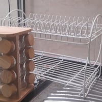 سلة مواعين • ستاند بهارات دوار • ١٦ قطعه