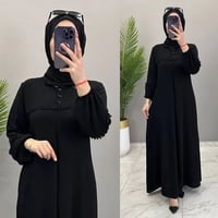 فستان • سواد فاحم • توصيل مجاني