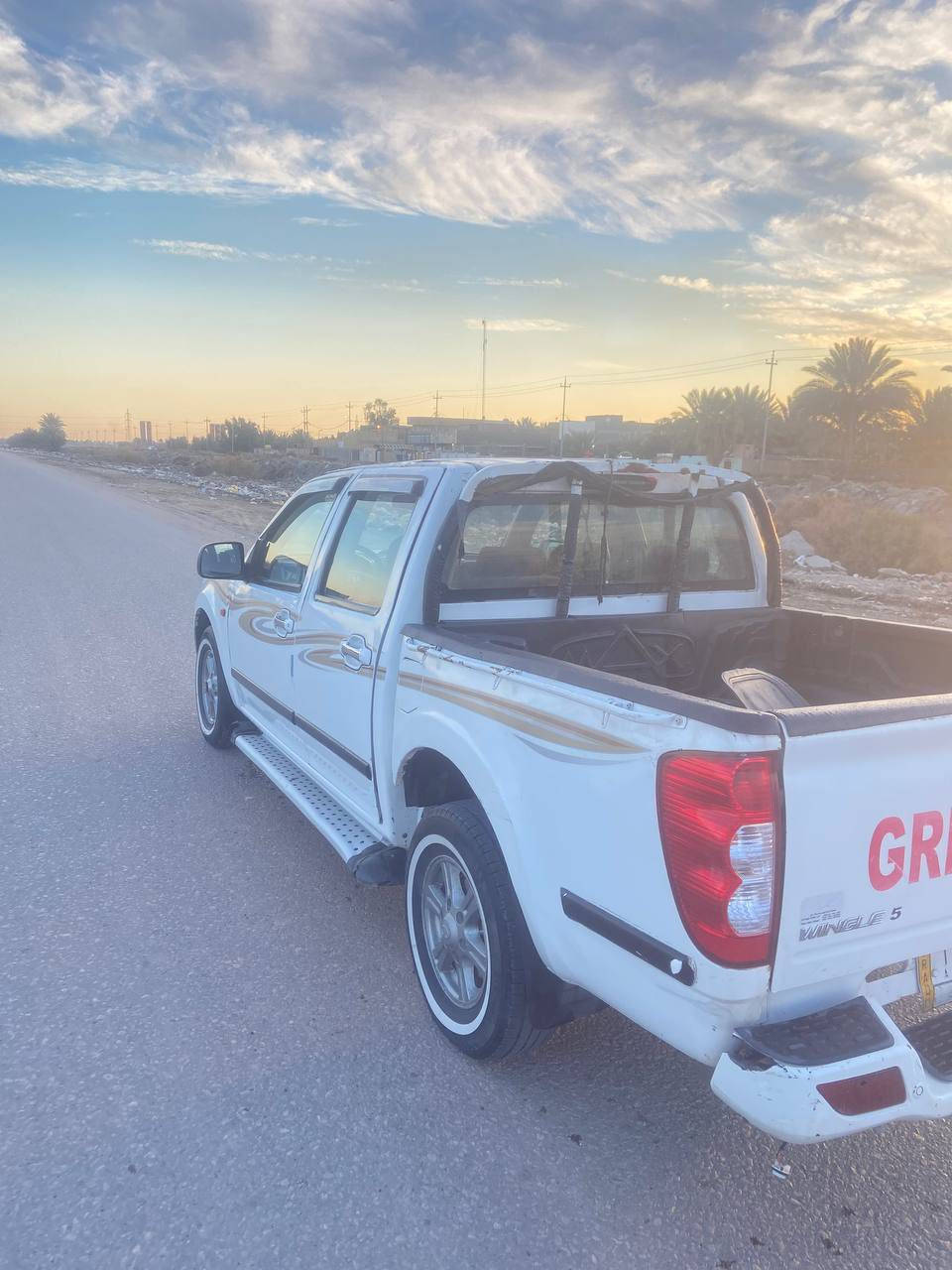 سلام عليكم بيكم كريت ويل للبيع موديل 2018 السياره جاهز معروضه ب 60 وبيه مجال حادثه مجفيه ومصلحه السياره الاستفسار الاتصال*********** مكاني بابل
