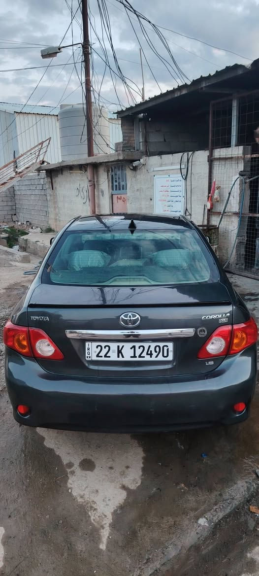 كورلا للبيع  2008  صبغ عام اثر جارد
باسمي سنويه جديد لل 32    ثلث قطع مبدل بلاد
بطاقه بانزين    شرط التحويل وكاله   رقم اربيل
السعر 90$       عنوان حويجه    ***********
