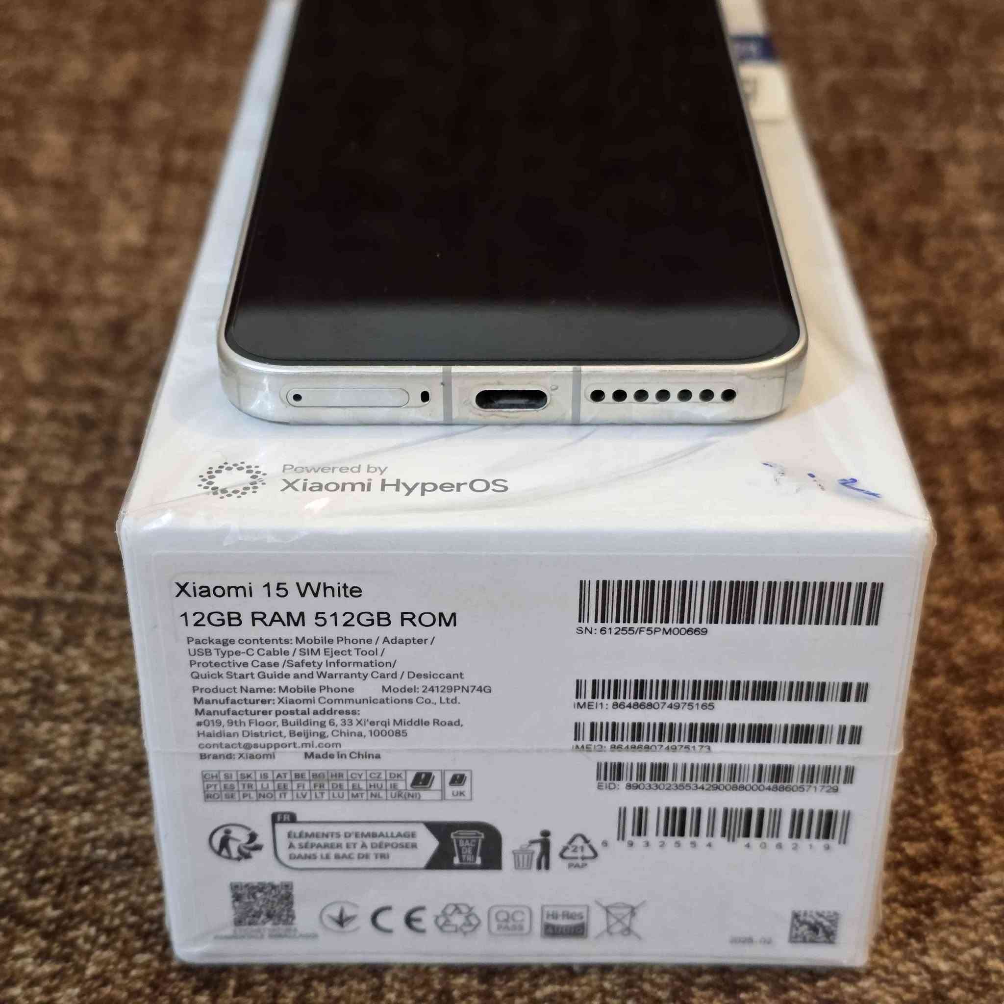 جهاز شاومي 15 رسمي وكالة آيتيلوبي
نسخة ذاكرة 512 رام 12
ملحقات اصلية و اضافية
كرتون & شاحن 90 واط & 3 حافظات اصلية
جهاز نظافة 200% اخو الجديد 💯
*********** / موجود توصيل الحال, واسط
