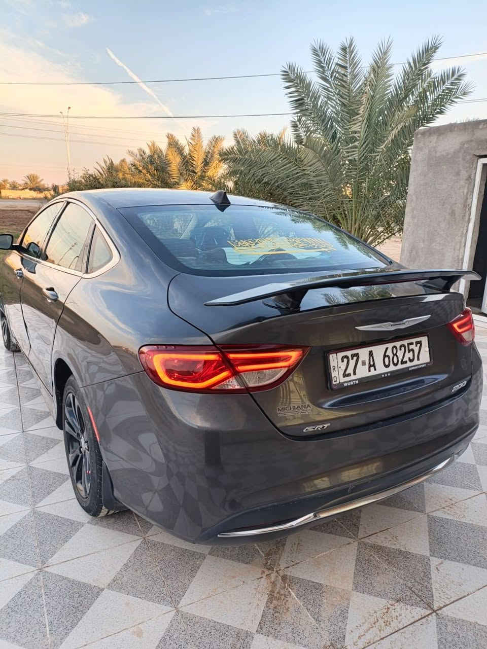 سلام عليكم
سي 200 امريكي محرك 2400 موديل 2016 لون رمادي رقم ذي قار حره سنويه 27 فول من عده الفتحه تبديل بنيد بدون دواخل وصبغ طرف جاملغ الامامي الايمن وباقي كفاله عامه سياره جاهزه تخم تاير حداديه تبريد ثلج جاهزه اخر حبايه كير محرك كفاله مكان ناصريه مركز سعر 95
***********
*********** واتساب
