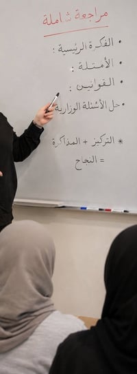 بدأ التسجيل في دورات التقوية ودورات الدور الثاني بإشراف الأستاذة عذراء...