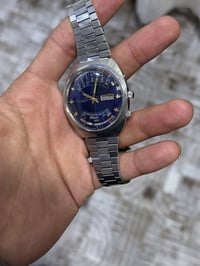 ساعة اورينت دولي انتاج قديم نافذة عرض الشهرية و اليومي  قطر 44 نظافة ع...