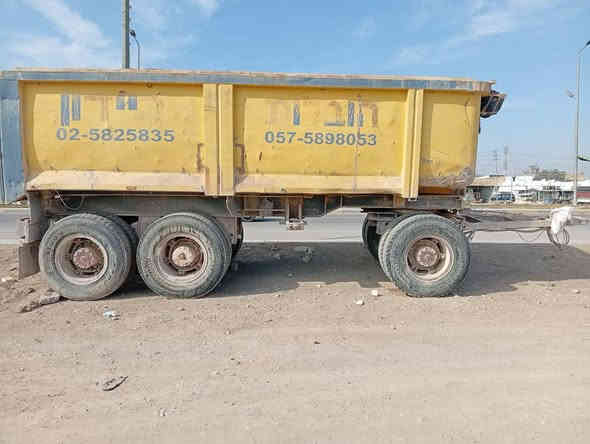 مقطورة للبيع شاصي مكفول ذرعة 22 متر(***********)
