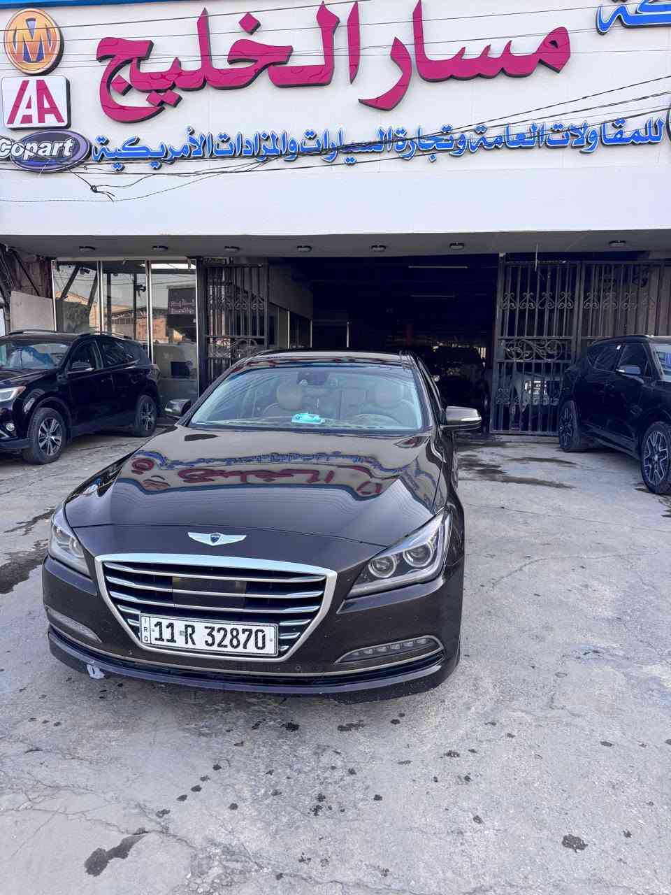 جنسس G80
موديل 2015
رقم بغداد انكليزي 
فل كامل بنوراما تحديد مسار نقطه عمياء
مكنيه 6 سلندر
السعر 170 وبيها مجال  
للتواصل على الرقم الهاتف ***********
عنوان كربلاء
