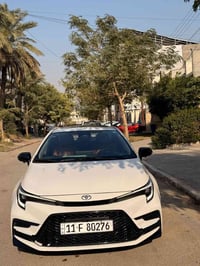 اخوان كورلا موديل 25 خليجي  سياره كفاله عامه ماشيه سياره 13 الف كيلو م...