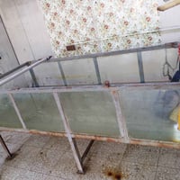 (( للبيع للبيييع) ) اغراض محل كام (للبيع) سمك و دجاج حوض جام خانه كبير...