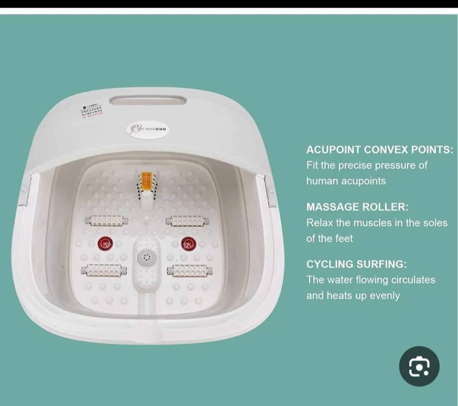 جهاز  القدم تدليك فقاعى مريح مع تدفئه للمياه سعره 15 فقط جديد طك كارتون


**إذا كنت صاحب هذا الإعلان وتريد حذفه لأي سبب، رجاءا أرسل رسالة إلى الدعم الفني**