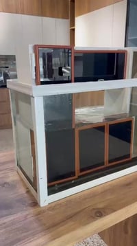 💧🧼 كاونتر بلاستك ينغسل بالماي مباشر  — ويتحمل كل الظروف — وشكله حلو وا...