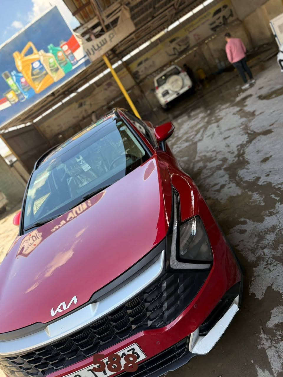 عيدكم مبارك كل عام وانتو الف خير
تحيه طيبه السلام عليكم
كيا سبورتج 2023 خليجي 
فول مواصفات 
عداد المسافه 40 الف 
مكفوله من صبغ تبديل او بارد 
حجم المحرك 2000 دوش 
بصمه تشغيل 
بصمه ابواب 
شاشه كامره 
تحكم ستيرن 
حساس خلفي أمامي 
مقاعد كهرباء 2 
كشنات تدفىه 
جنطة كهرباء 
ترحيب على بعد 
لد خلفي أمامي 
بارنوما 
مري شفط 
مانع انزلاق 
شاحن موبايل 
هندر بربيك بصمه 
اوتو هولد 
ويل كب 20
ايكو سبورت 
قيادة ذاتي 
لون احمر مميز 
فول مواصفات 
رقم اربيل دولي باسمي تحويل مباشرة سنويه هزه جديد 
السعر 215  ورقه وبيها مجال 
اي استفسار 
*********** 
مكان بغداد الدورة حي دجله
