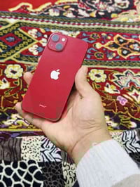 ايفون 13 عادي تك سيم  شرط حاسبه نورمال ذاكرة128 بطاريه94 سعر خاص او أت...