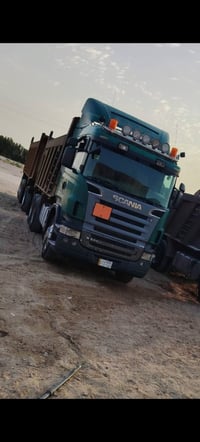 سكانيا قاطرة مقطورة 2006 مكينة 8 تخم تاير ذرعه52 07732743358