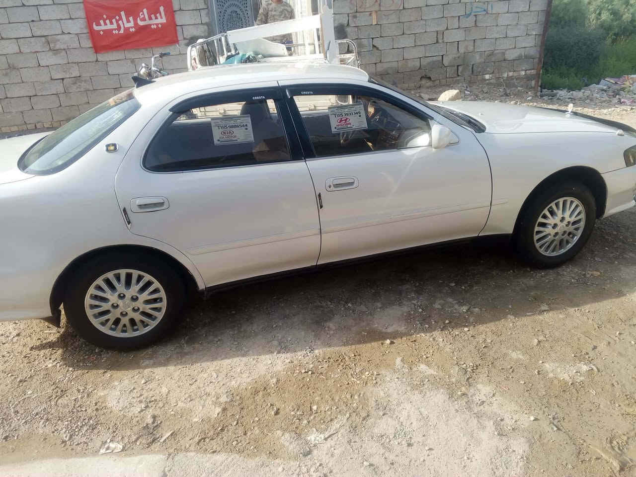 سلام عليكم اخوان مكلف مكلف بنشر كرسته للبيع سياره جاهزه ومكفوله رقم انكليزي شرط مداور كير مكينه حداديه شرط سياره جاهزه مكانه شطره رقم صاحب السياره ***********
