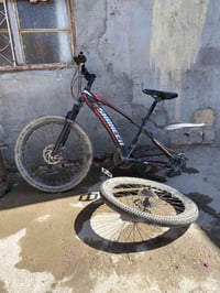 باسكل جبلي • تاير خلفي معطل • كوم حديد