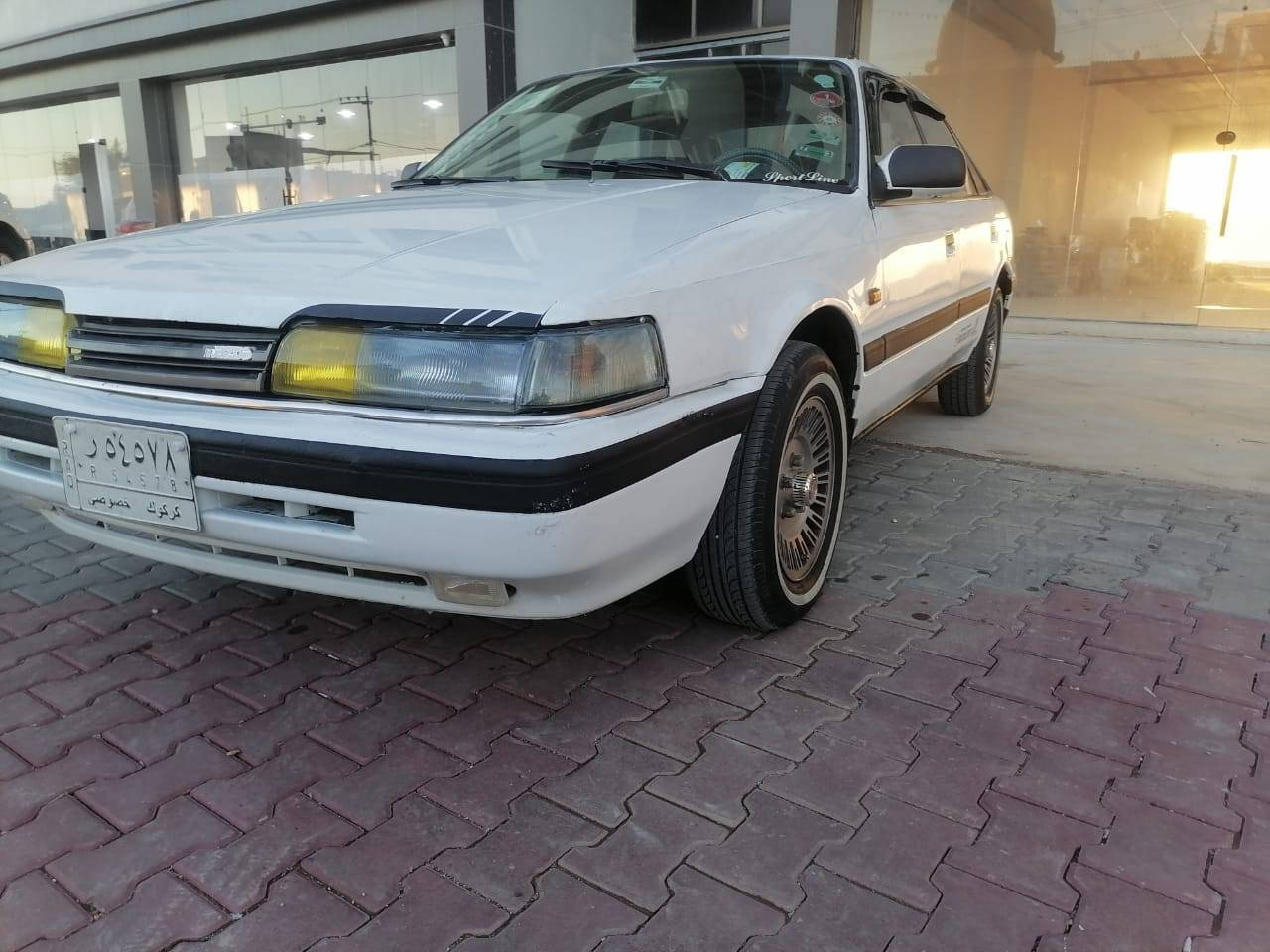 مازده موديل 1989 رقم كركوك سنويه مشروع وطني لحد 2028 بطاقه بانزين بي كير محرك بشرط صدر امامي خلفي جديد  تخم تاير جديد بدون ضرر السياره جوم كهرباء سلايت  عنوان كركوك قرب تسعين الإتصال ***********السعر ٣٦ بي مجال قليل
