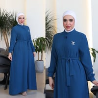 عبايات بنات • دابل كريب • مقاسات ٣٨-٤٨