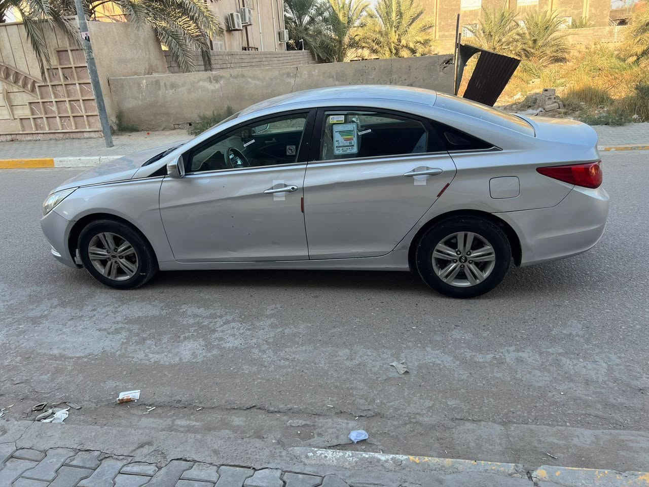 سوناتا وارد كوري 2014 مكينه 2000 مكفوله من الضربه والتبديل وارد كوري ما مكفول من الصبغ بيها رشات بسيطه جاهزه من كلشي رقم ميسان تحويل  العنوان البصرة قضاء الهوير مكلف بالنشر اتصال صاحب السياره *********** السعر 105 البصرة, العراق
