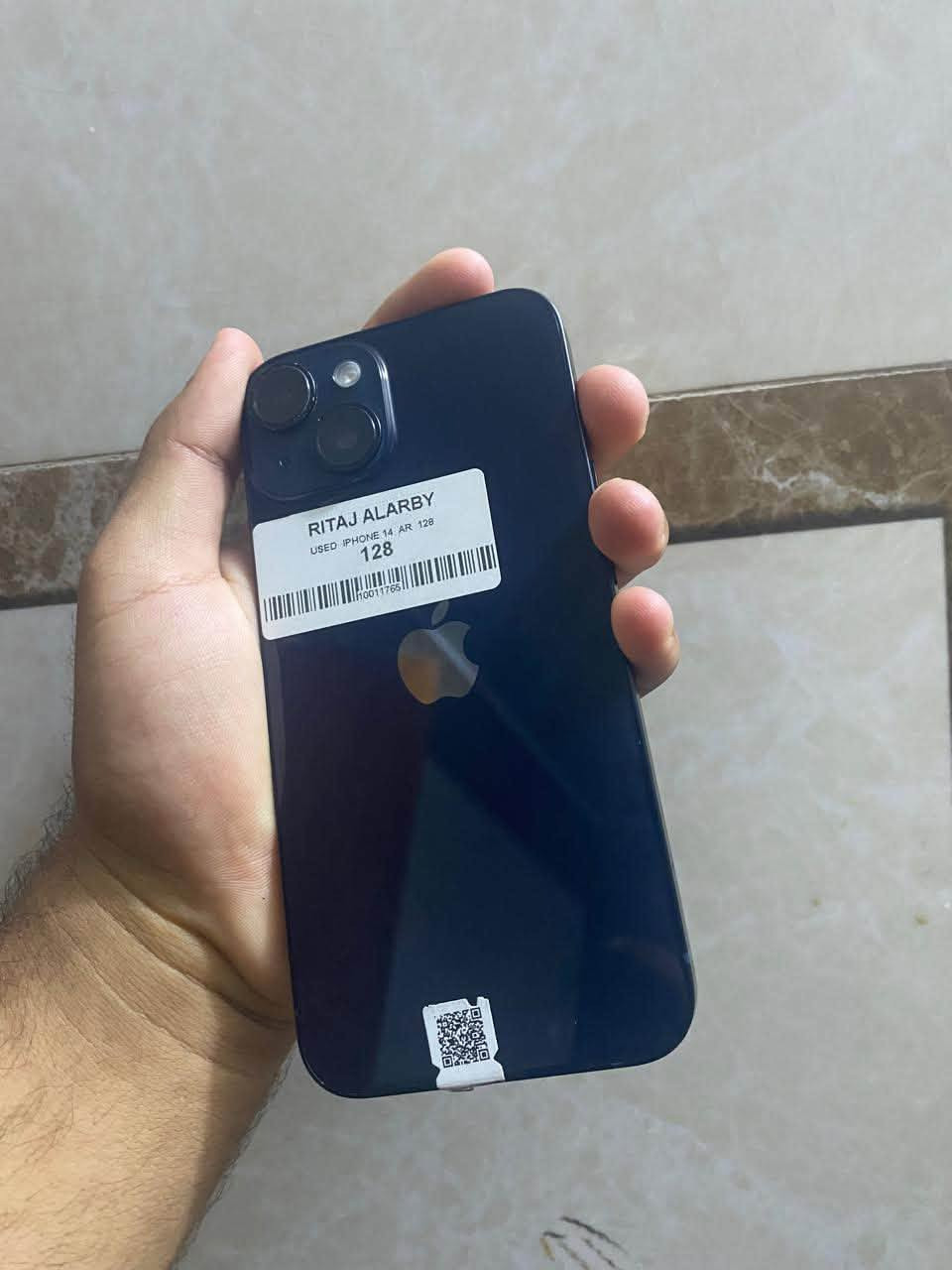 📱 iPhone 14 عادي�💾 128GB�📶 دبل سيم�🔋 البطارية84%�✨ الجهاز نظيف جداً واستعمال مرتب�✅ مكفول وفحص كامل
مكاني بغدا�
💵السعر 500 وبي مجال�📩 للاستفسار خاص(***********)واتساب او مازنجر
او مراوس حسب القناعه
