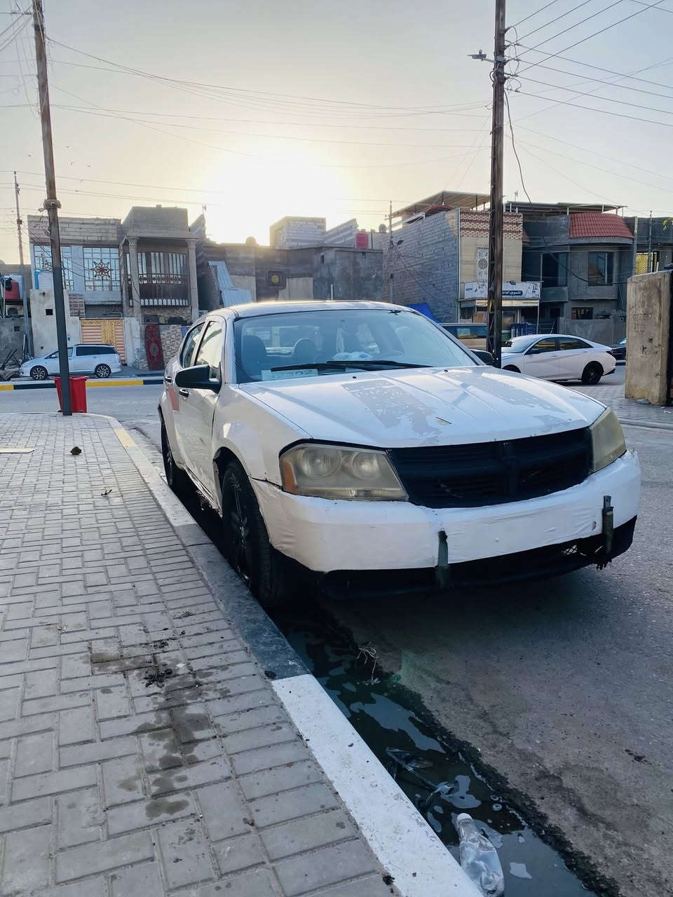 دوج أفنجر 2008 رقم كربلاء دولي سنويه 2026 مكان السيارة البصرة واكعه عليها سقيفة نص قمارة وجه معمرة السيارة مصبوغه عام بيها نواقص قليله دعاميات شيل وكطف تبريد ايخبل محرك 2400/ 4 كير محرك خير من الله سعر 50 وبيه مجال ***********
