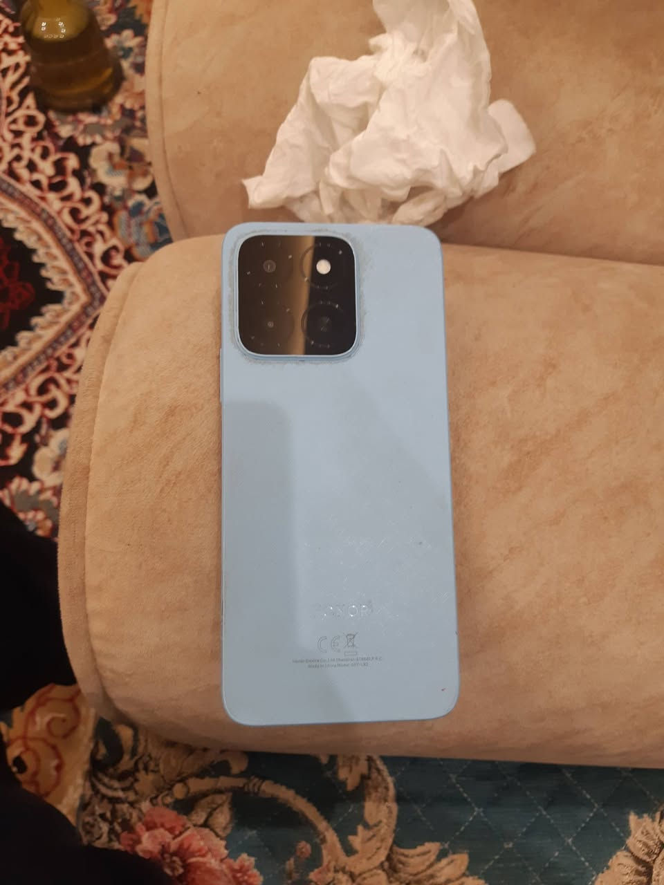 السلام عليكم ورحمه الله وبركاته للبيع موبايل هونر أكس ٦ جديد ما صارله ٣اشهر من مفتوح من الكارتون ذاكره ٦٤ شاحنته وياه و الكارتون مالته جاهز هوه والعده مالته يرهم مراوس بي موبايل سعر ١٤٥ وبي مجال شراي يجي خاص رجاء لما يشتري لا يعلق


**إذا كنت صاحب هذا الإعلان وتريد حذفه لأي سبب، رجاءا أرسل رسالة إلى الدعم الفني**