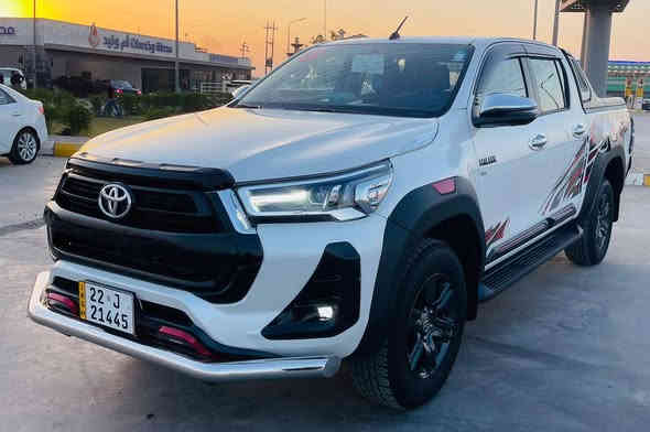 السلام عليكم 
2025 TRD ساز
مكفوله جديد ماشي 17 
اربع كامره دواره رادار
حساس كشنات تبريد
نقطه عمياء مغلفه دوشمه كشنات وارضيه 
معروفه موصفات ساز 

***********
***********
