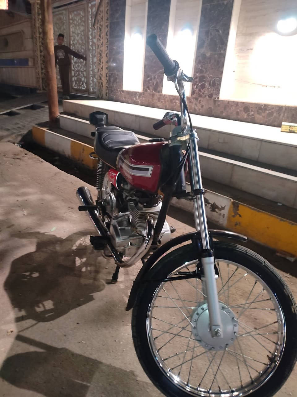 سلام عليكم دراجه البيع كلك مكفوله من سرقه تعمير 25  مفتوحه دراجه خير من الله شراي نتصل ***********  مكاني ناصريه مركز
