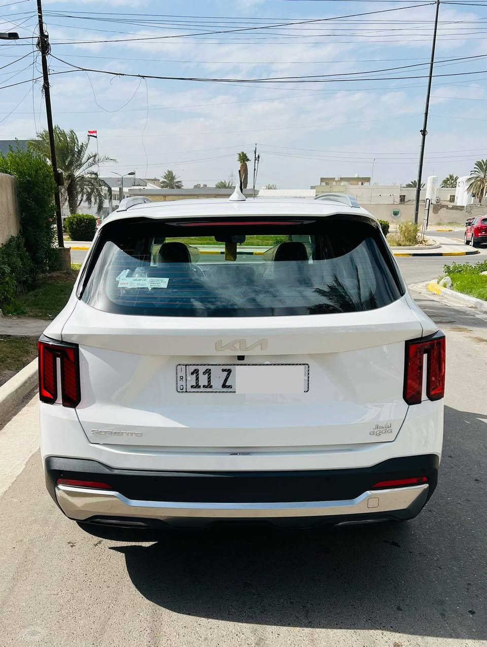 سورنتو2025 وكاله شركه اكدال بيه ضمان
خليجي مكفوله كفاله عامه 
من صبغ او بارد 
مواصفات فول  
بنراما 
اناره محيطيه متعدده الالوان((( ماشيه 15 الف 
لايت زنون عالي ناصي
لايت خلفي امامي LED
 بعده وضع الشركه سياره
محرك 6 سلندر
كير ماوس
كشنات كهربائي
هندبرك دكمه 
وضعيات قياده 
مساعده منحدرات 
جنطه كهرباء
تشغيل عن بعد 
بردات خلفيه
شاشه متصل  
شاحن وايرلس 
كيجات متغير الكتروني وعادي
نقطه عمياء
شاشه لمس متغير التحكم 
ستيرن فول تحكم
7راكب
الاناره الداخليه LED
دخول بصمه ذكي
حساس امامي
حساس خلفي
قبضات الباب الالمنيوم 
مري شفط
حاملات اكواب 
جام 4 AOT
كامره عد 2
شفتات استيرن 
ويل كب حجم 20 
لد امامي خلفي
رقم بغداد بسمي 
مكان سياره بغداد يرموك أو حي جامعه تلفون ***********
