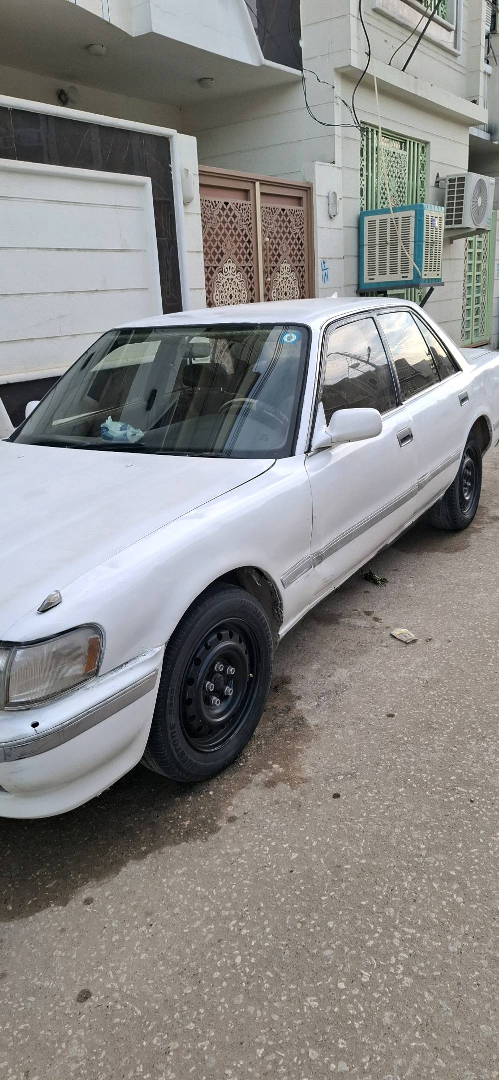 السلام عليكم مارك مديل ١٩٩٢ رقم كربلاء انكليزي محرك ونجي ٤ سلندر تبريد شغال  