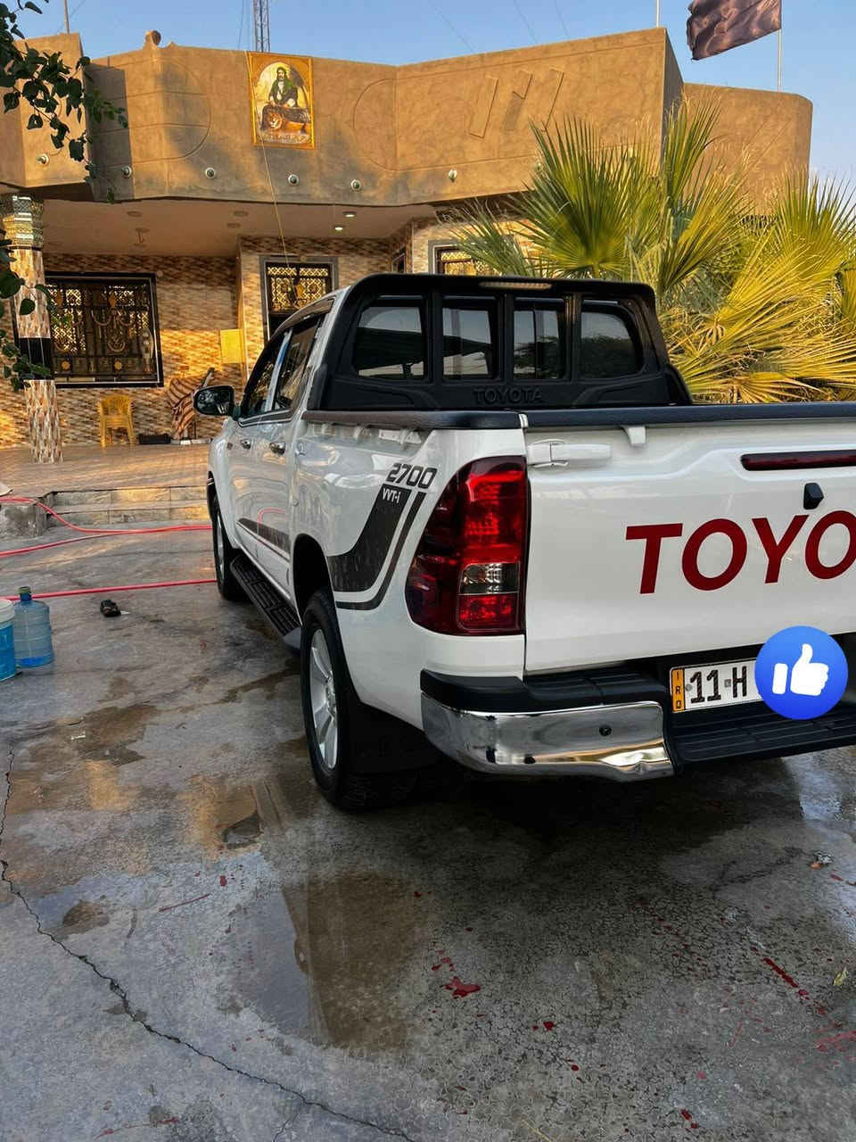 السلام عليكم تيوتا هايلوكس كويتي 2018 فورويل كير اوتوماتيك رقم بغداد الجديد كير مكينه تبريد حداديه تخم تاير كله جديد السياره ماشيه 118 نضافته 100/100ستخدام شخصي  مكفوله بيه بارد بجاملغ الخلفي والباقي كفاله من زلغ سبير منازل بعده 
العنوان الديوانية 
رقم الهاتف ***********
السعر خاص
