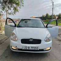 #أكسنت ٢٠١١  #لون ابيض  رقم اربيل كابون بانزين  سياره كامله وماينقصها ...