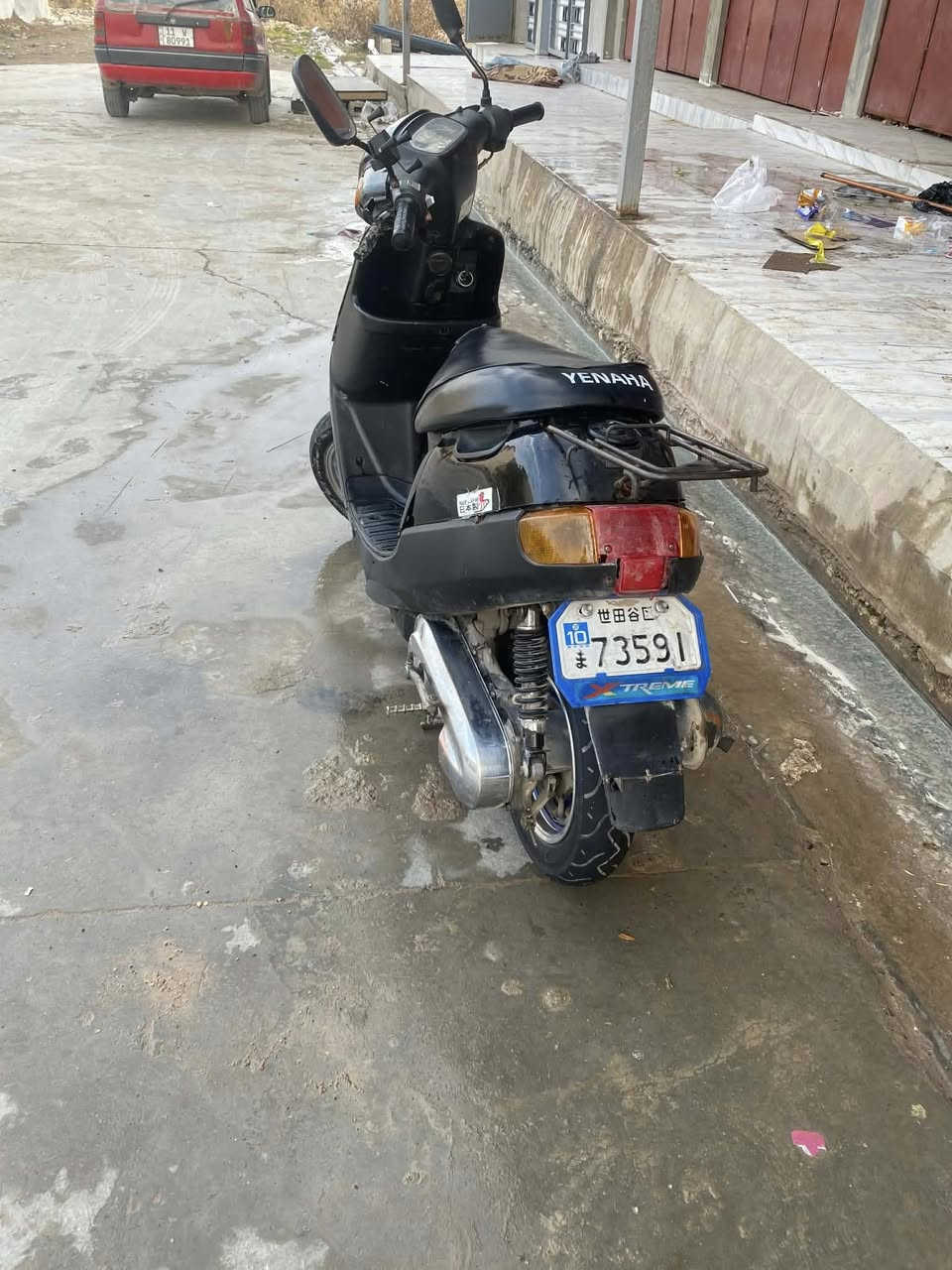 السلام عليكم 

دراجه للبيع نوع بوتين @
طخم تايرات جدد 
مكينه ما مفتوحه 
يعوزو بس قبغ هندر 
رقم التواصل:
(***********)
