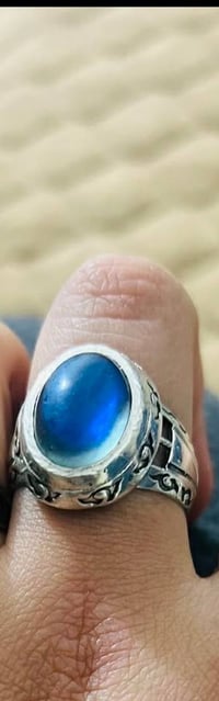 محبس حجر قمري • فضة 925 • كربلاء