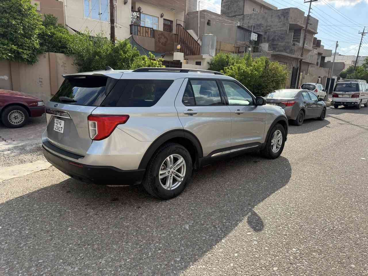اكسبلور 2023 موصفات TXL ماشية 31 الف رقم أربيل بسمي سنوية لحد 2031 مجدده بدون نقص نفس يوم تريد تحويل او وكالة
سيارة بدون صبغ بدون تبديل بدون شخوط بدون رصعات بدون حالوب بدون غرق كله شرط فقط بيه حافة جاملغ سكن تعديل بارد لاغيره ومحرك 4 سلندر توربو سيارة بنزين ⛽️ وكشنات Vip و7 راكب و3 قطع تبريد مركزي وشاشه وتحكمات وبصمة وابواب وجنطة بصمة وكهربائي ورادار وحجر صالنصا كله بلادي تخم إطار جديدة سيارة بدون اي نقص مكان سيارة كركوك حي العسكري سعره 228 بيه مجال للطيبين 
***********
