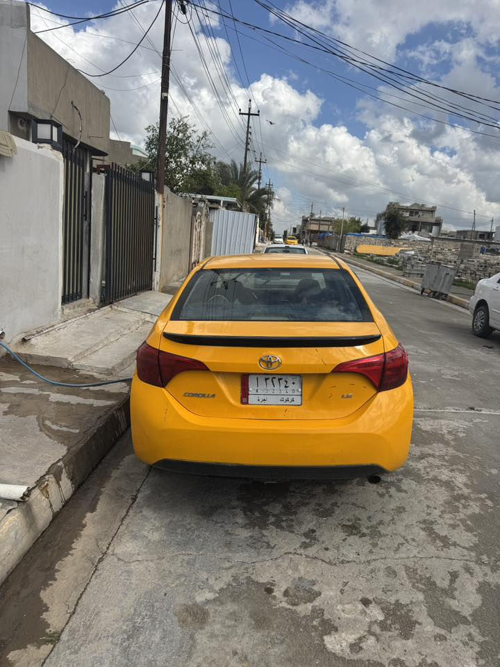 السلام عليكم كورلا 19للبيع ضرر جاملغ الشاصي السكن بيه كص 
باب الخلفي مبدل السكن وكو تصفيات ماشرة كدامك دفتر بانزين مكان رقم كركوك مكان السياره كركوك السعر 120وبي مجال ***********
