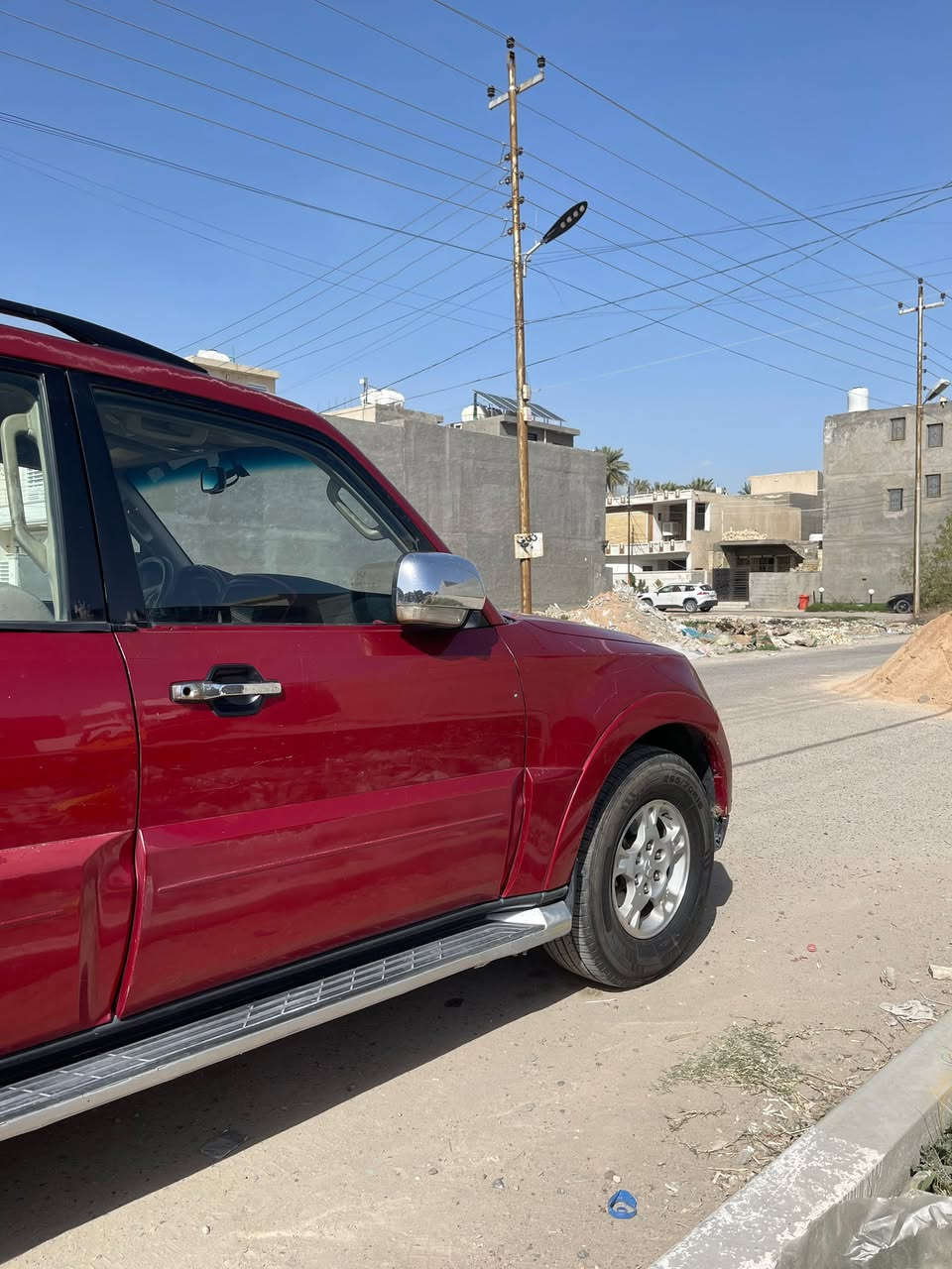 السلام عليكم باجيرو 2008 للبيع السيارة جاهزة
مكينة 3000
بيها صبغ باب وجاملغ عكس السايق الخلفي والبنيد صبغ 
مكان السيارة الدورة البعيثة السعر 105 
***********
