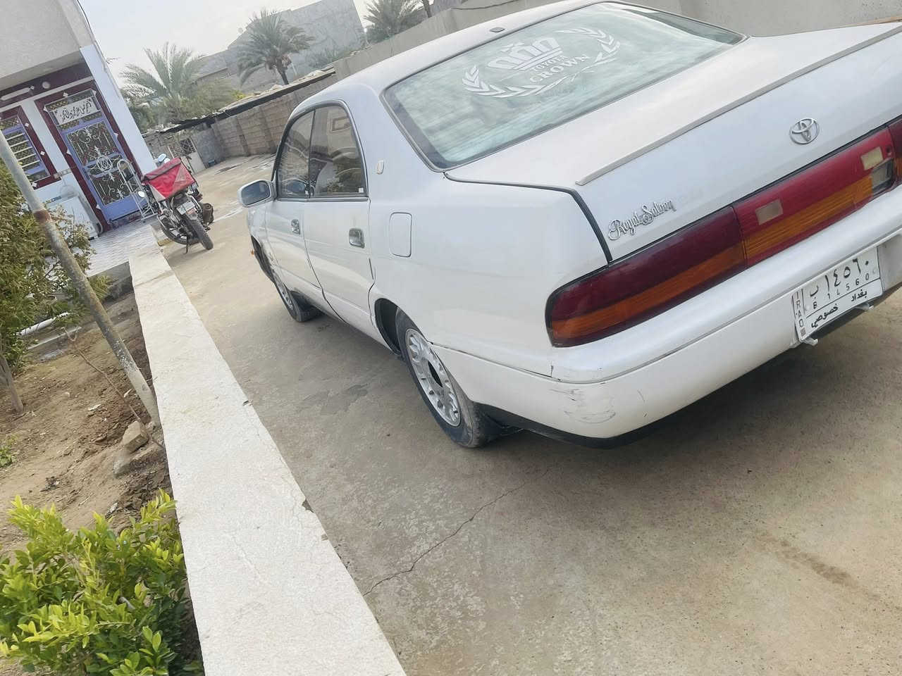 السلام عليكم كراون بطه للبيع سياره حلوه تايرات جدد تبريد ثلج داخله حلو صدر 80 بل ميه كهربائيات كله شغاله مكينه 2500 بيه صوت بدايت متشغل الصبح رقم بغداد مداور كفاله من العيب الشرعي والكص ونقل الجثه مكاني صلاح الدين قضاء بلد السيد محمد السعر 46 وبيه مجال لشراي ***********
