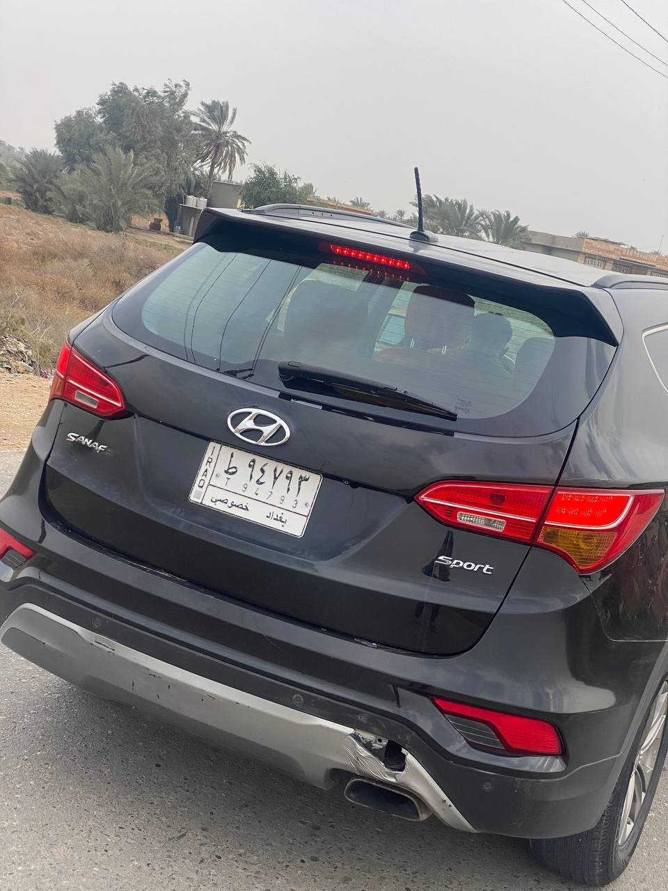 سنتافيه 2016 امريكي محرك ما مفتوح   السياره ضربتها شبر بجاملغ الخلفي ونص قبق جنطه السياره بدون ارباك السعر ١٥٠ وبي مجال ***********
