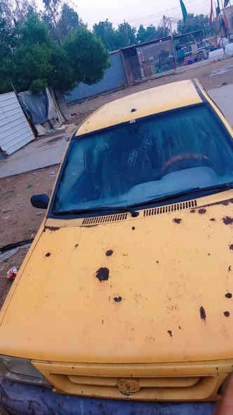 السلام عليكم سايبه موديل 14 السياره مطلوبه 1700 هيئه وغرامات عندي بيهه وكاله راعيه موجود السياره مكينه قبل ٣ايام شاديهه جديده مشط  صدر كله جديد قبل يومين مشدود الكشر واضح كدام العين تجي وتشوف  سعر السياره ١٦ ورقه عنون السياره بغداد الشعب ***********
