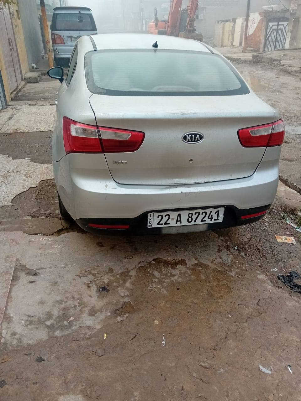 كيا ريو موديل 2012 سياره اب اسمي رقم أربيل مكفوله كفاله عامه قطره صبغ مابيه جاكوج واحد مامظروبه سياره جديده فول بس كير عادي سبعه نمر سياره جاهزه مكاني موصل شرط وكله وتحويل سياره مصفره سنويه الي 2031 ***********
