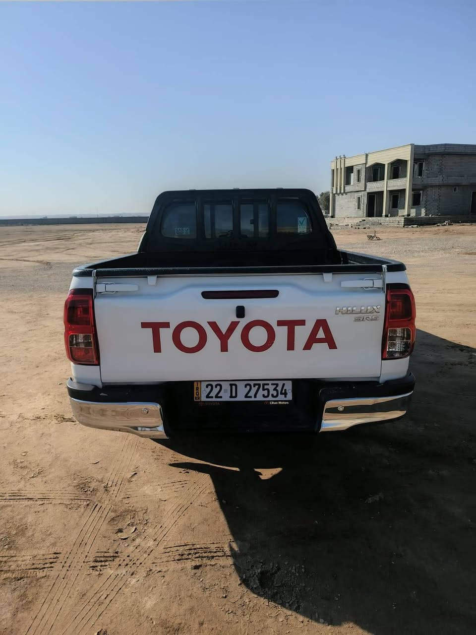 هايلوكس♥️
2022
كلين تايتل
فول
ماشية 62ألف
شركة ساز
رقم اربيل
تايرات شركة
السونار مرفق مع الصور 
كفالة من الدعامية للدعامية من كلشي
مكان السيارة صلاح الدين_قرية الامسيحلي
السعر290$ وبيها مجال بسيط.
للأستفسار…..***********
***********
