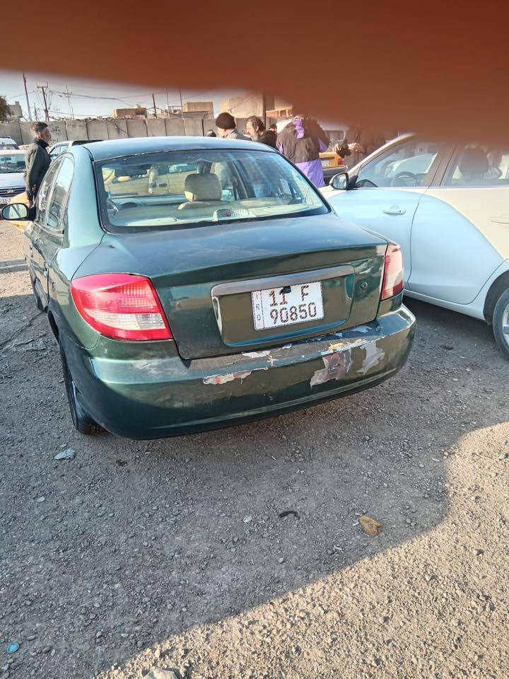 سلام عليكم كيه ريو اوتماتيك موديل2003رقم بغداد 38وبيهه مجال باقي التفاصيل ع رقم ***********
