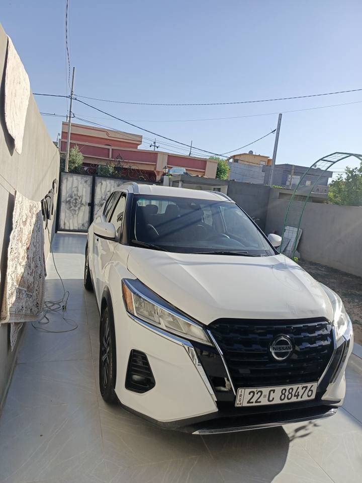 Nisan kicks 2021 SV
‎پێشەوە و دواوە رادار، بریک بەصمە، حساسی خەتی جادە و ئاوێنە، شەخال. 58هەزار مایل رۆیشتووە
بێ سبوغە ‎تەنها 2 پەڵە ساردی بچووکی هەیە
٤ تایەی لۆکی لەژێرایە  سەنەوی نوێیە بەناوی خۆمە مەکینەو تەبریدوتەقەوڕەقەی هەموی بەشەرت *********** كركوك, العراق
