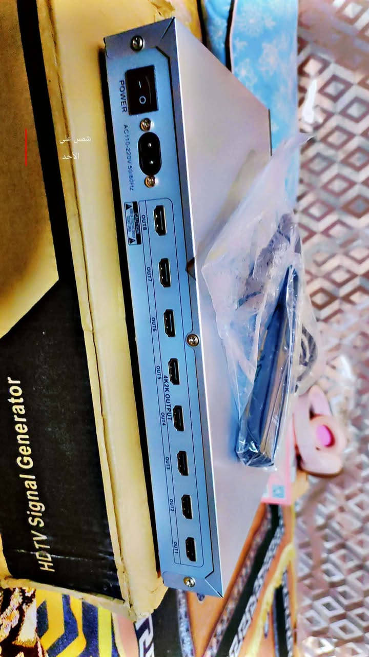 امازون الباشا للإلكترونات🔥🔥
مولد إشارة UHD 4K 
للحجز واتساب ***********
