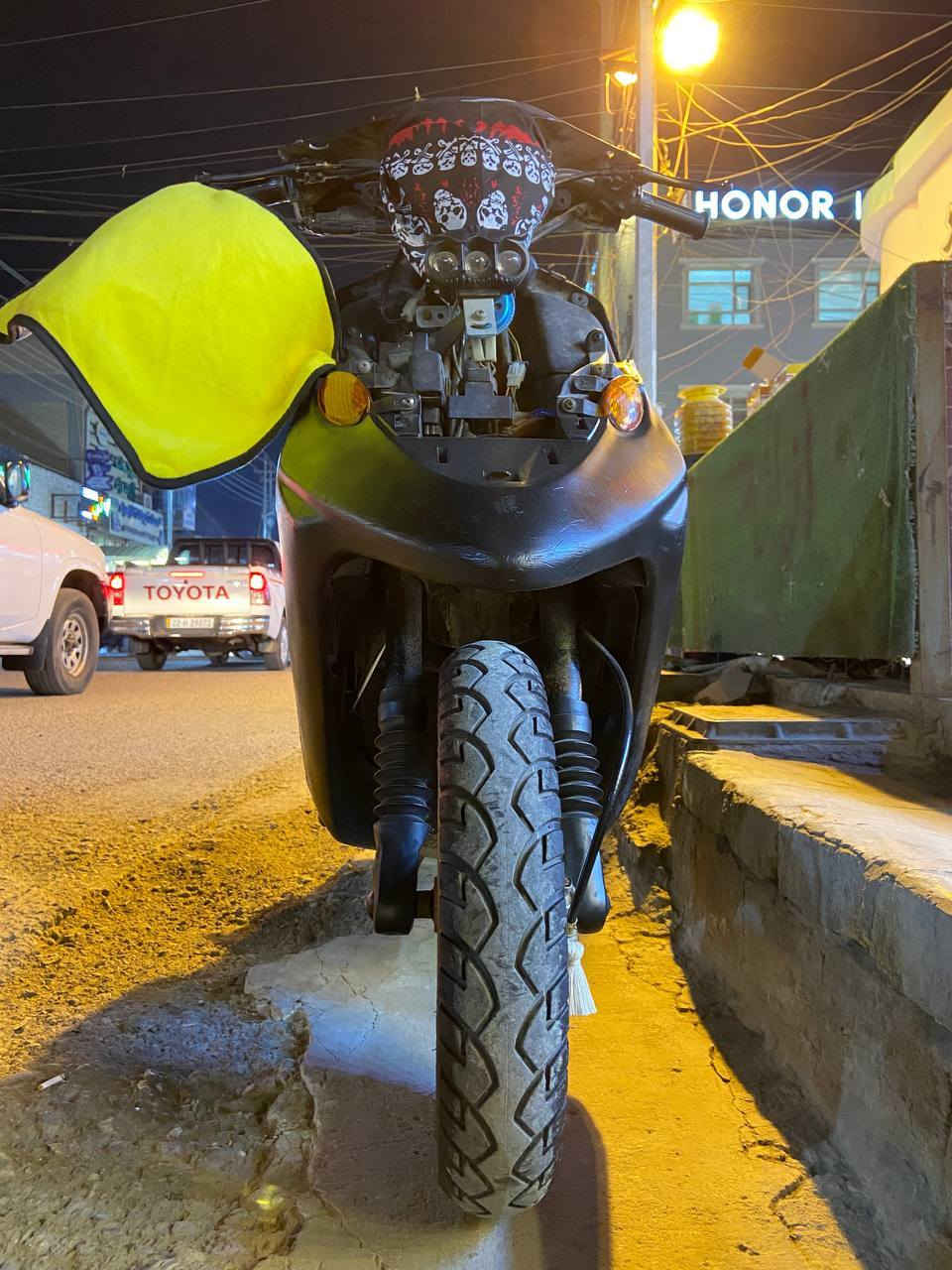 سلام عليكم دراجه للبيع يوماها نضيفه كلش كهربائات كله شغاله مابيهه اي عطل فقط كفرات مابيه السعر 200وبيها مجال قليل

الاستفسار *********** عمارة, ميسان
