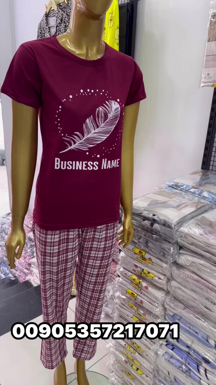 بيجامات نسائي 
نوع القماش سوبريم
سيري اربع قطع M L XL XXL
الشحن من اسطنبول
البيع جملة فقط

Women's pyjamas
Fabric type Supreme
Four-piece serry, M L XL XXL
Shipping from Istanbul
Wholesale only
📞00905357217071
#Wholesale #toptan_giyim #Istanbul #Turkey  #sleepwear #fashion #pijama #جملة


**إذا كنت صاحب هذا الإعلان وتريد حذفه لأي سبب، رجاءا أرسل رسالة إلى الدعم الفني**