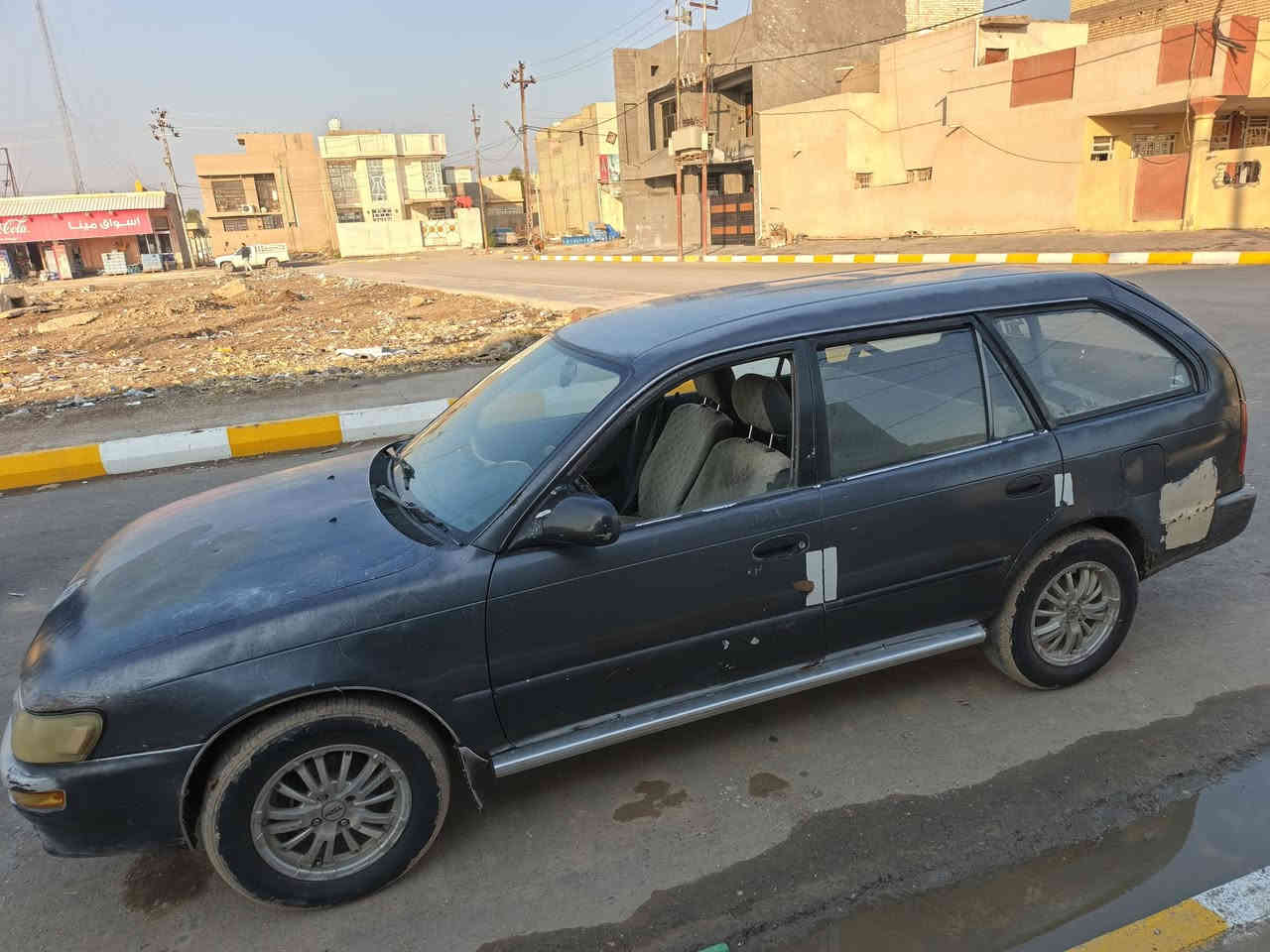 السلام عليكم كورلا موديل 91ستيشن رقم أنبار دولي بسمي سنويه ل29 كير ومحرك جديد تخم سيارة جاهزه من كلشي مابيه اي نقص ترايك وين ما يعجبك صدر جديد مكفولة كفاله عامه من الصبغ والضربه سيارة جارده على البلاد وجاهزه من كلشي السعر ب40وبيه مجال بسيط المكان واسط الصويرة ***********
