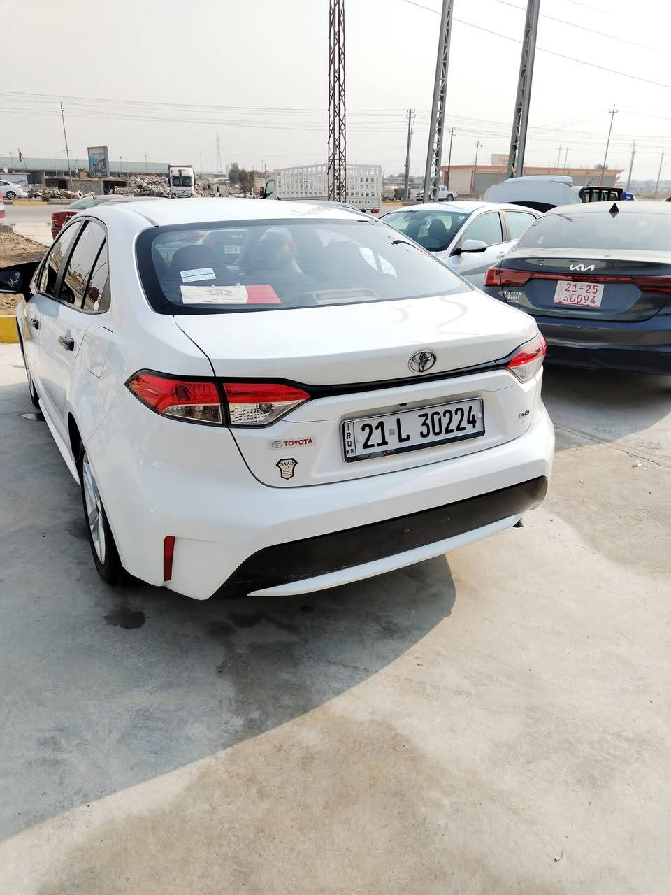 لبيع كورله ٢٠٢٢ خليجي تركي
فول مواصفات
محرك ١٥٠٠ تيربو مكينه مرغوبه
سياره مكفوله كفاله عامه
رقم سليمانيه بسمي
سعرهه ١٥٠
ماشيه ٦٠ km
اي ستفسار اتصل وتدلل ***********
