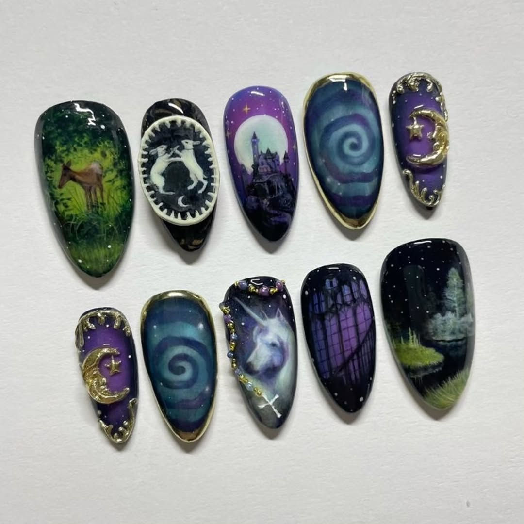 ✧･ﾟ: ✦  Nails ✦ :･ﾟ✧

أظافر بتصميم يونيكورن مع رمز الولادة من جديد ✦
تفاصيل أنيقة بطابع ناعم ومميز ✨

💰 السعر: 7,000 د.ع

📦 توصيل بغداد: 4,000 🚚
📦 باقي المحافظات: 6,000 🚚

📲 للحجز عبر واتساب: ***********
أو راسلونا على الخاص ✨

